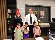 Başkanla Fotoğraflarım