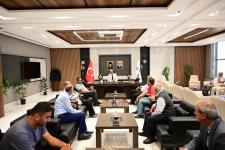 Başkanla Fotoğraflarım