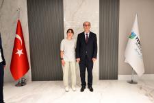 Başkanla Fotoğraflarım