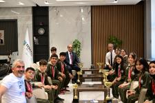 Başkanla Fotoğraflarım