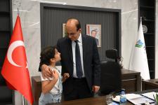 Başkanla Fotoğraflarım