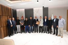 Başkanla Fotoğraflarım