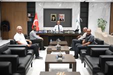 Başkanla Fotoğraflarım