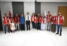 Başkanla Fotoğraflarım