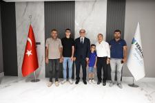 Başkanla Fotoğraflarım