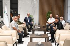 Başkanla Fotoğraflarım