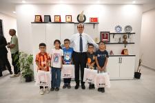 Başkanla Fotoğraflarım