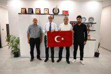 Başkanla Fotoğraflarım