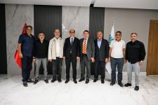 Başkanla Fotoğraflarım