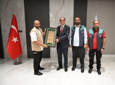 Başkanla Fotoğraflarım