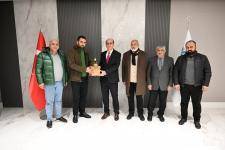 Başkanla Fotoğraflarım