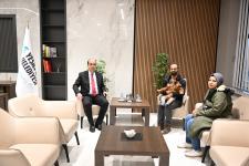 Başkanla Fotoğraflarım