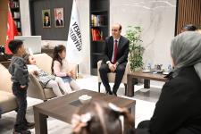 Başkanla Fotoğraflarım