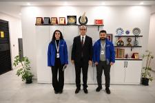 Başkanla Fotoğraflarım