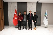 Başkanla Fotoğraflarım