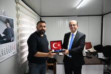 Başkanla Fotoğraflarım