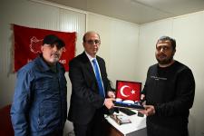 Başkanla Fotoğraflarım