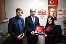 Başkanla Fotoğraflarım